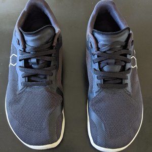 Used- in Good Condition Vivobarefoot Womens Geo Racer II Black/White EU39 US8